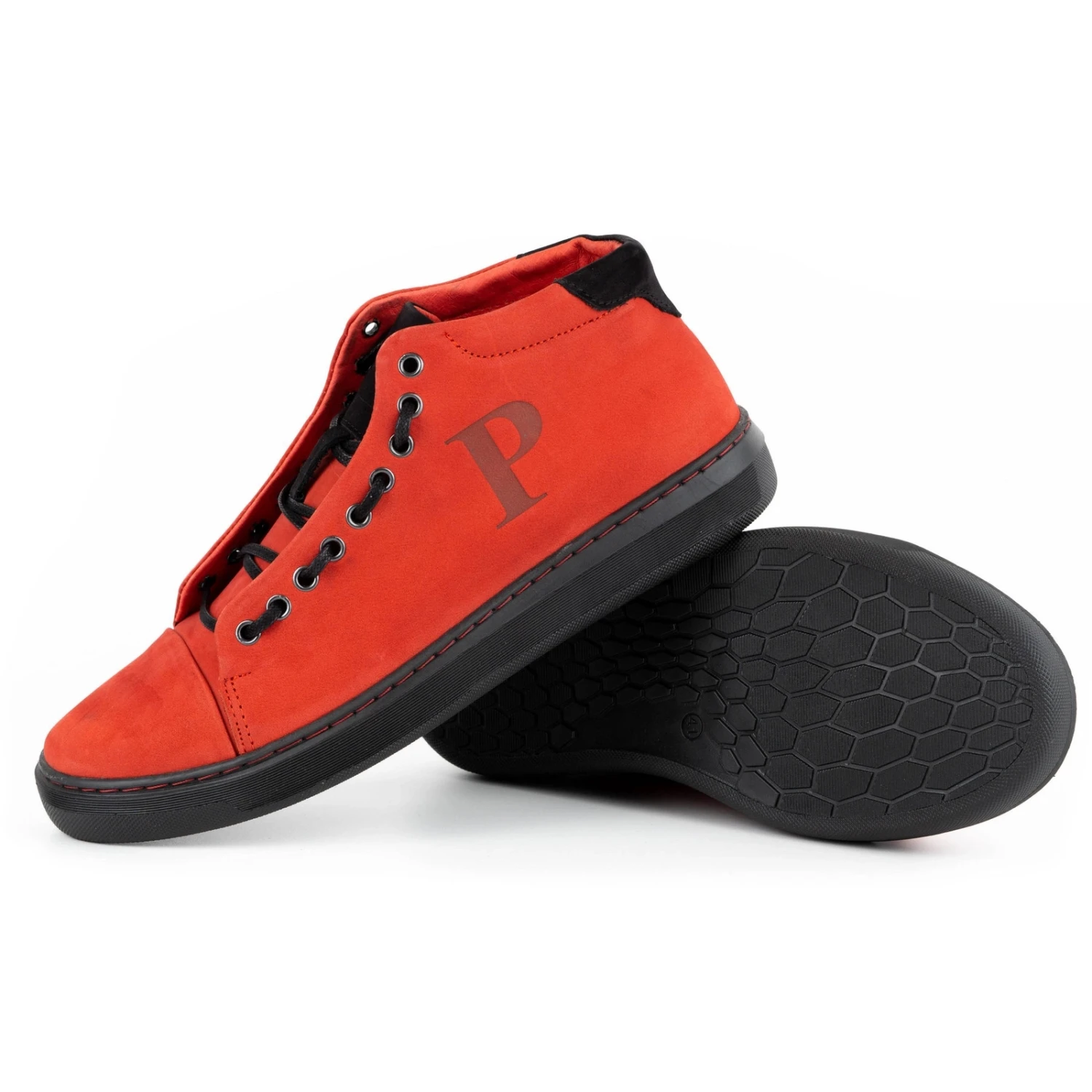 Polbut Chaussures Homme Cuir Rouge 2110sw – Image 4