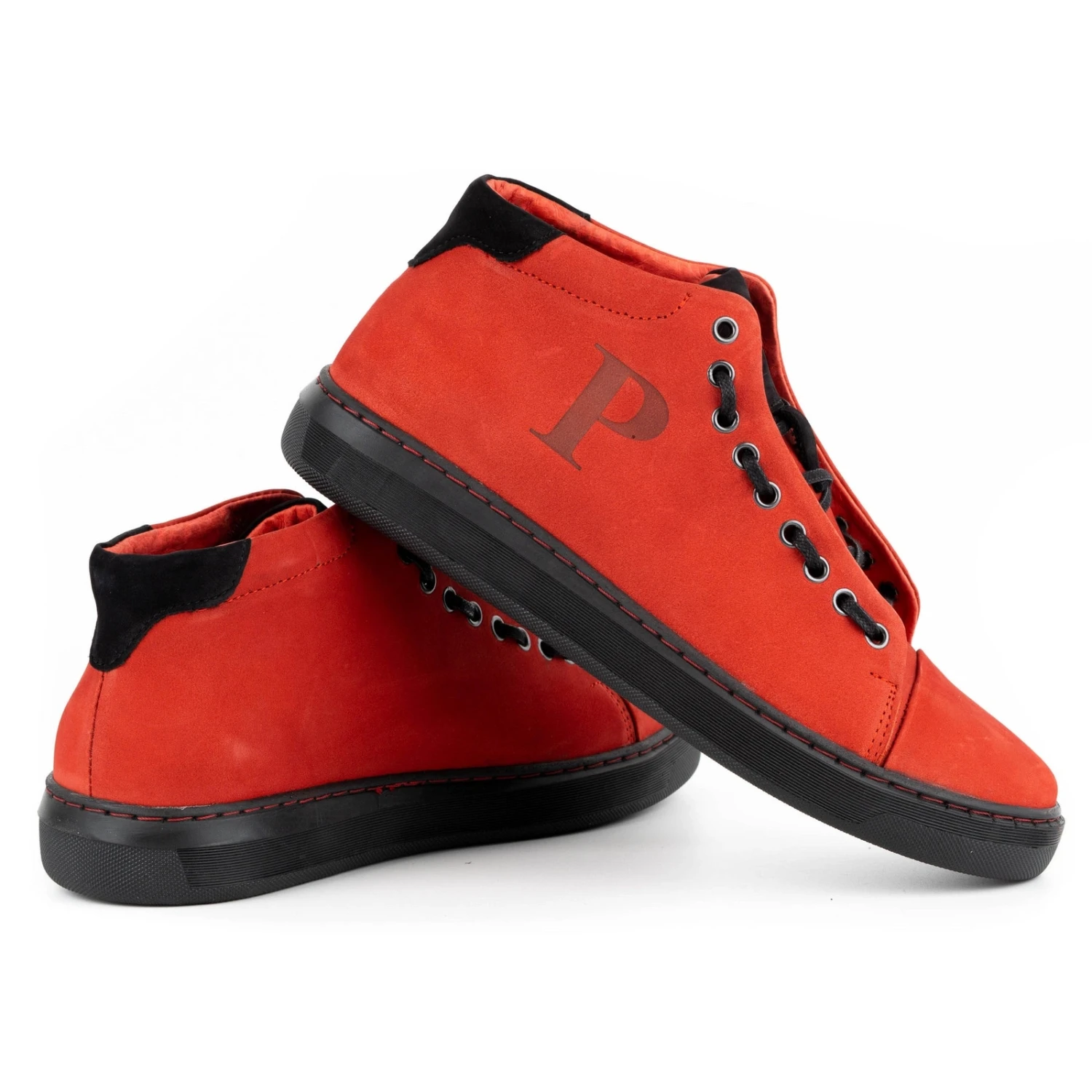 Polbut Chaussures Homme Cuir Rouge 2110sw – Image 5