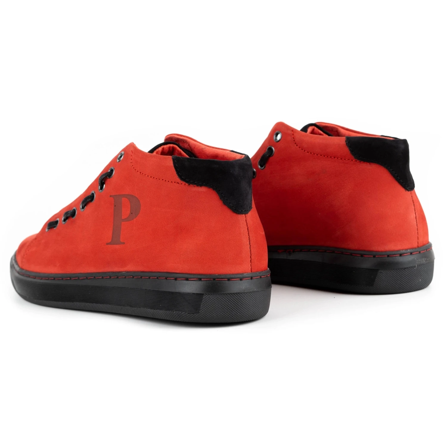 Polbut Chaussures Homme Cuir Rouge 2110sw – Image 7