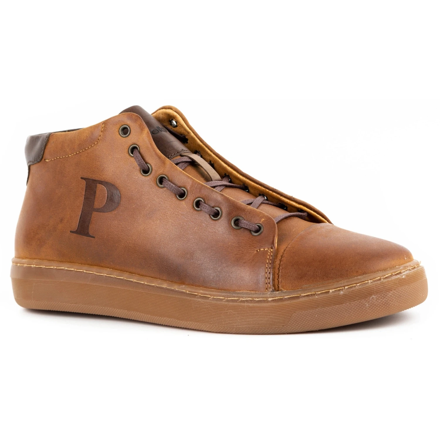 Polbut Chaussures Homme En Cuir 2110sw Camel Brun – Image 2
