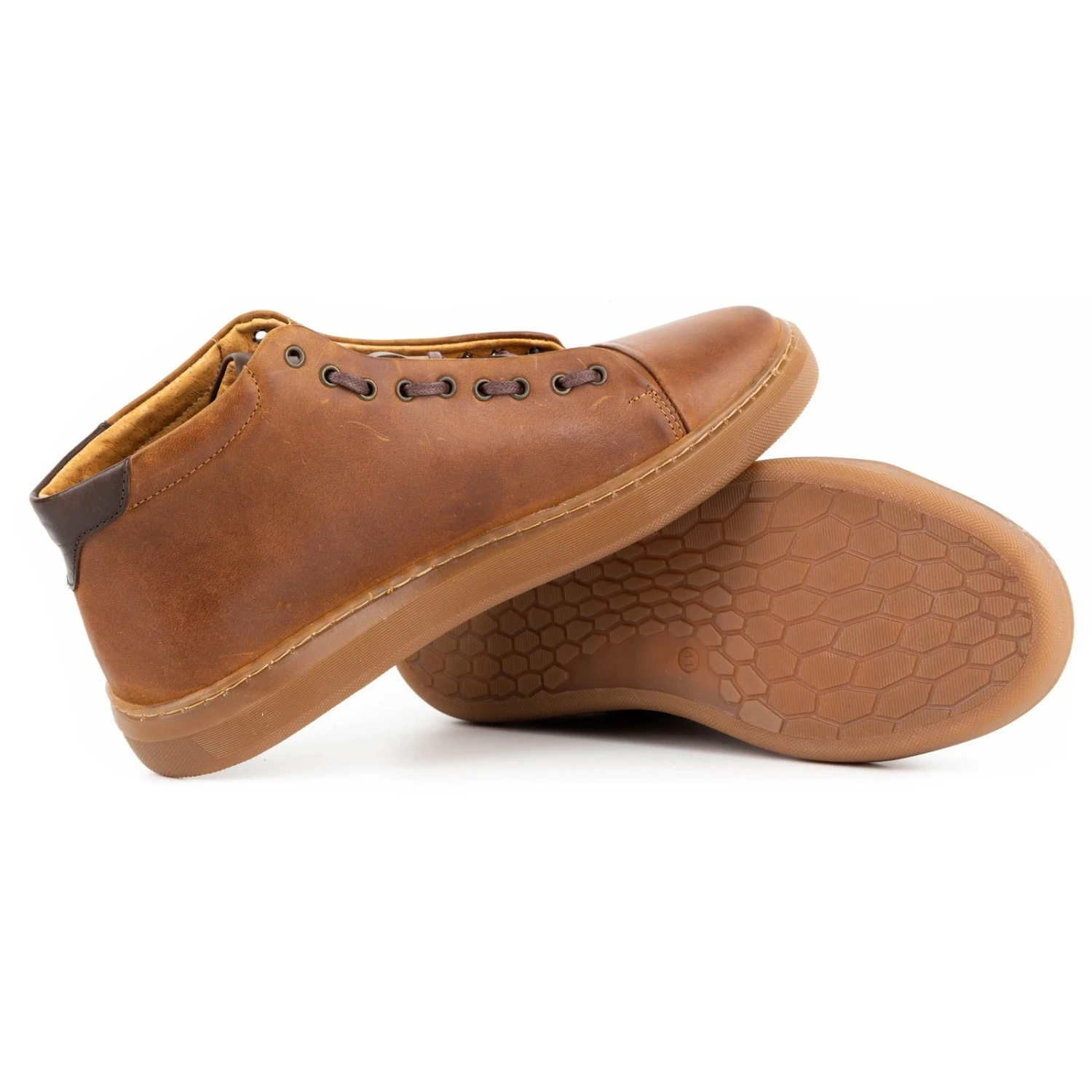 Polbut Chaussures Homme En Cuir 2110sw Camel Brun – Image 5