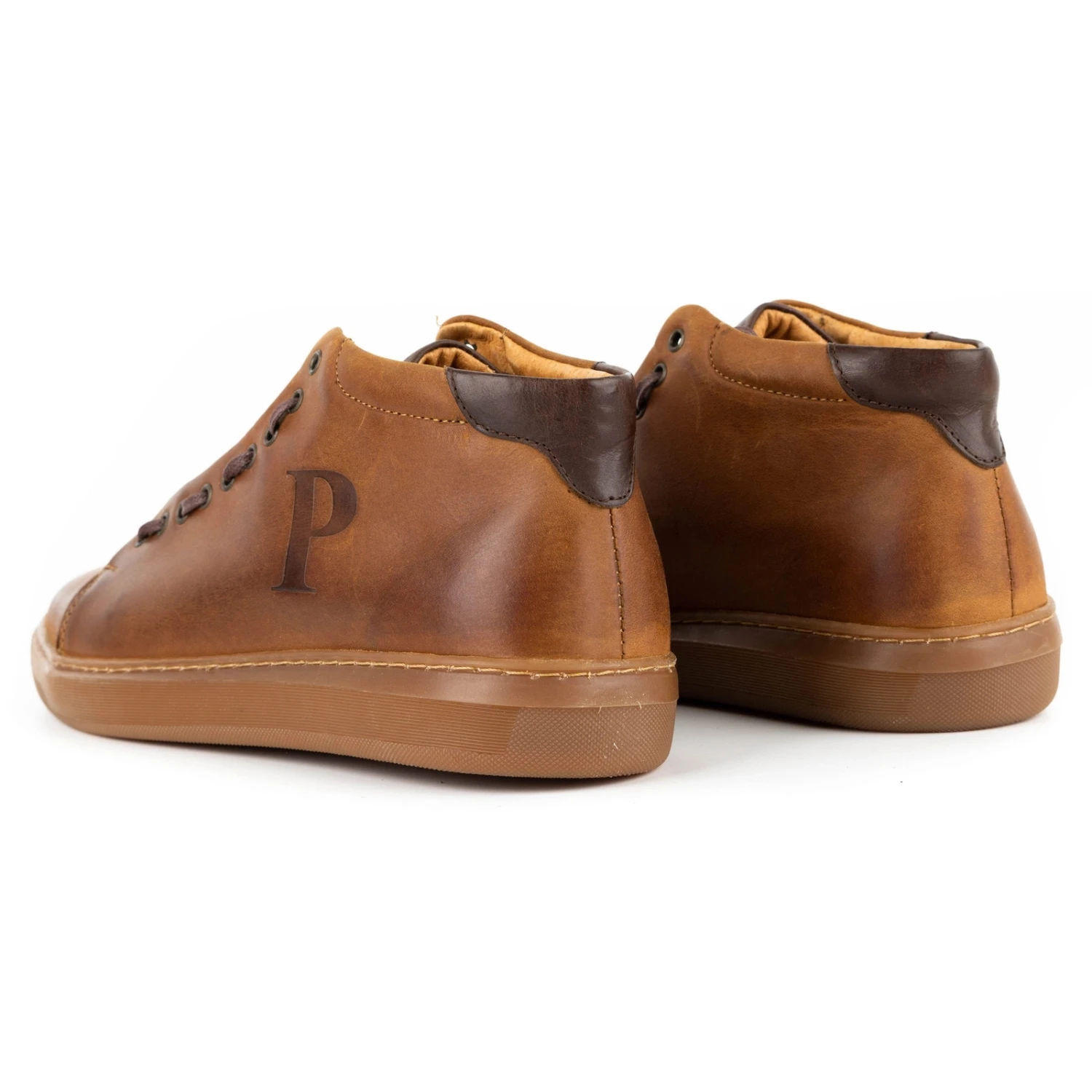 Polbut Chaussures Homme En Cuir 2110sw Camel Brun – Image 7