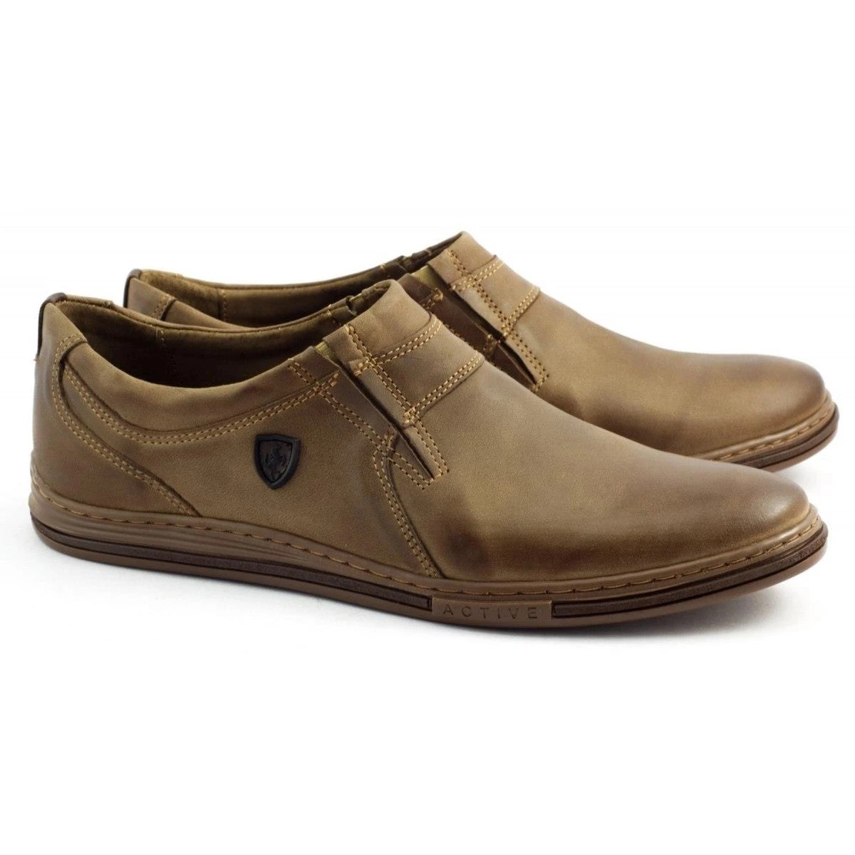 Polbut Chaussures Richelieu Homme, Cuir 362 Marron Brun – Image 2