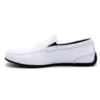 Polbut Mocassins Cuir Homme 2105 Blanc Blanche