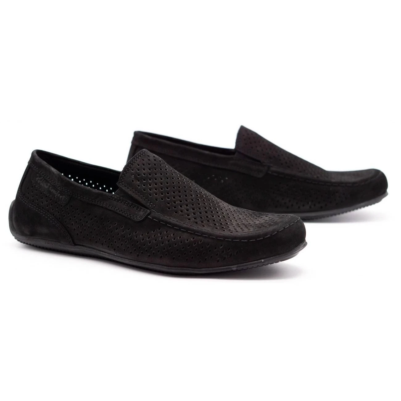 Polbut Mocassins Cuir Homme 2105P Noir Le Noir – Image 2