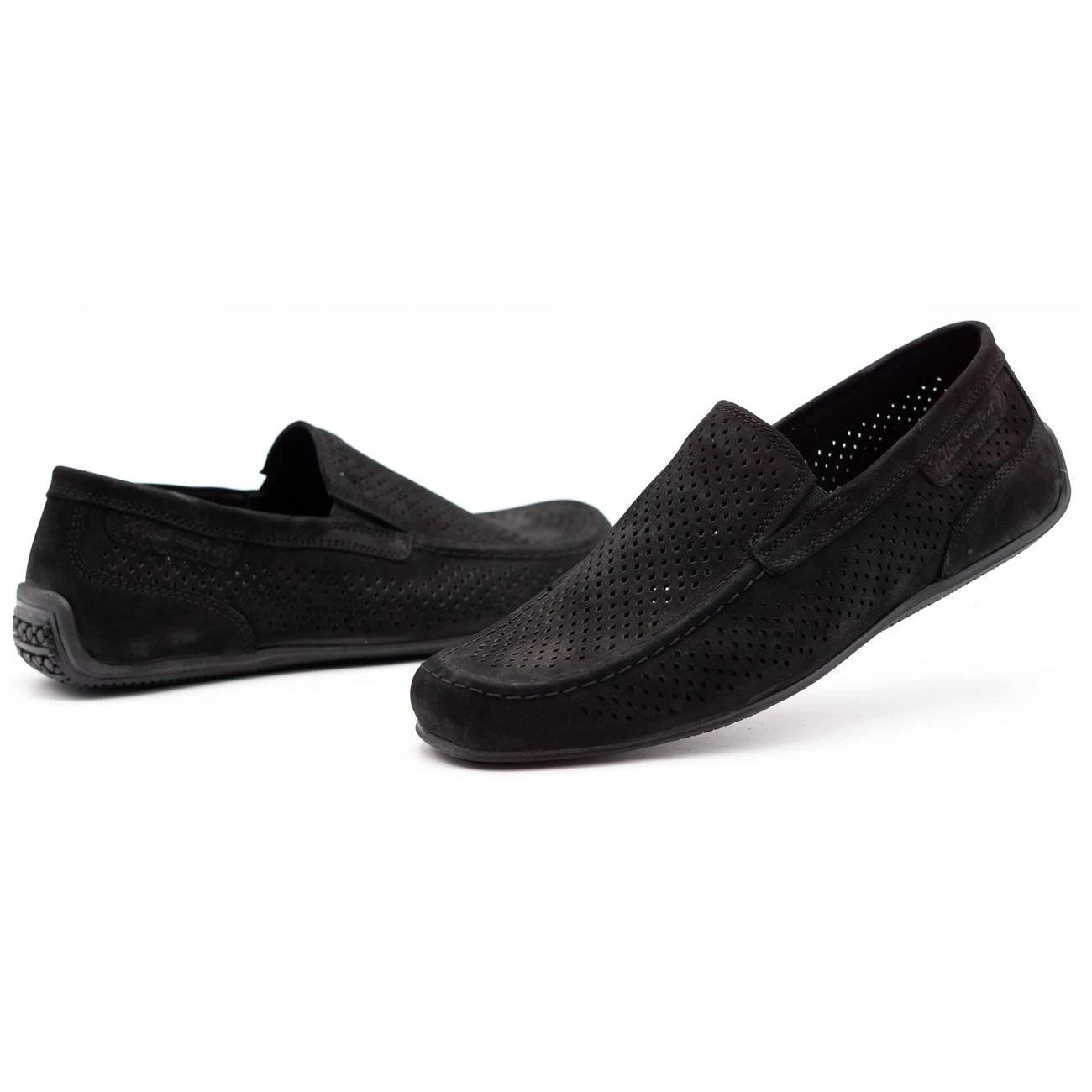 Polbut Mocassins Cuir Homme 2105P Noir Le Noir – Image 6