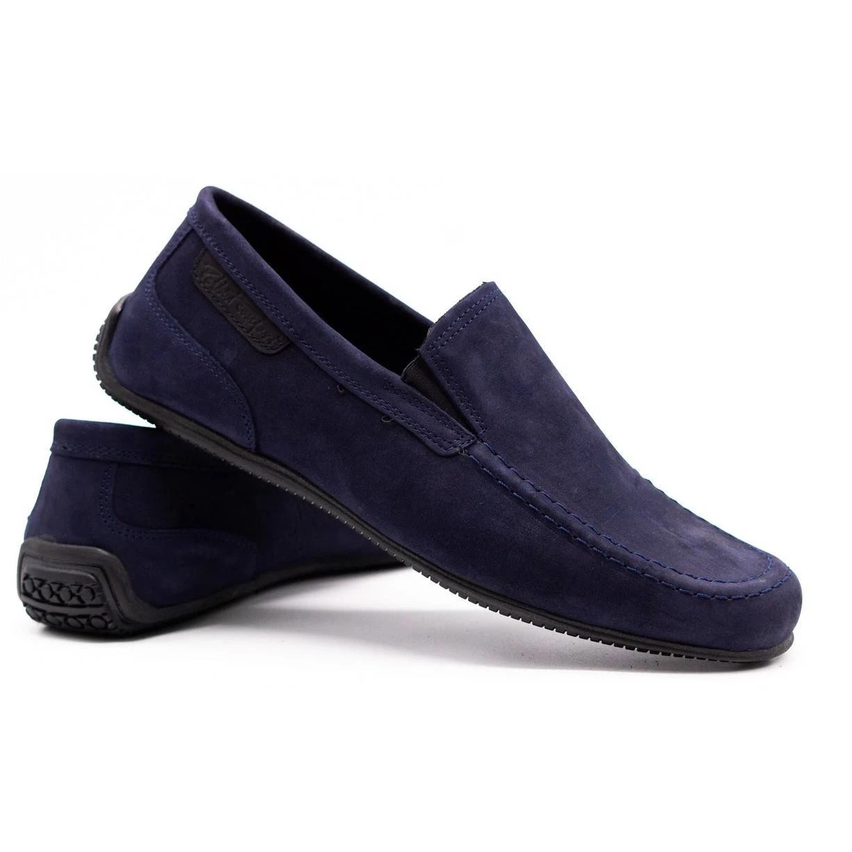 Polbut Mocassins Homme Cuir 2105 Bleu Marine – Image 4