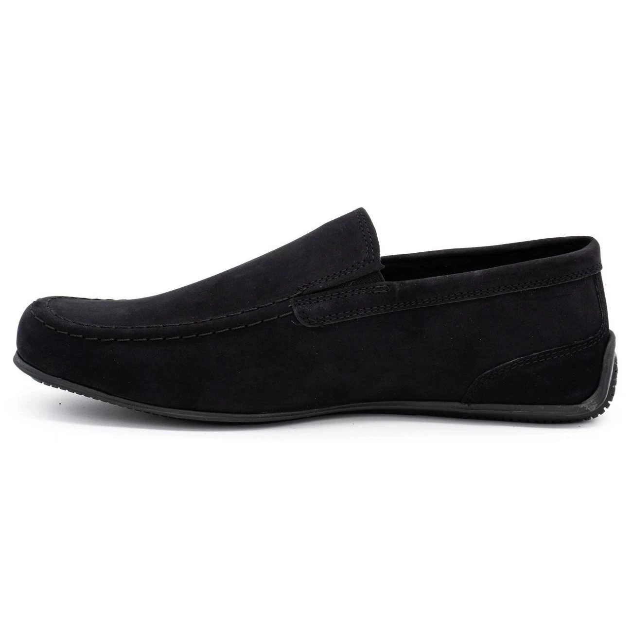 Polbut Mocassins Homme Cuir 2105 Nubuck Noir Le Noir