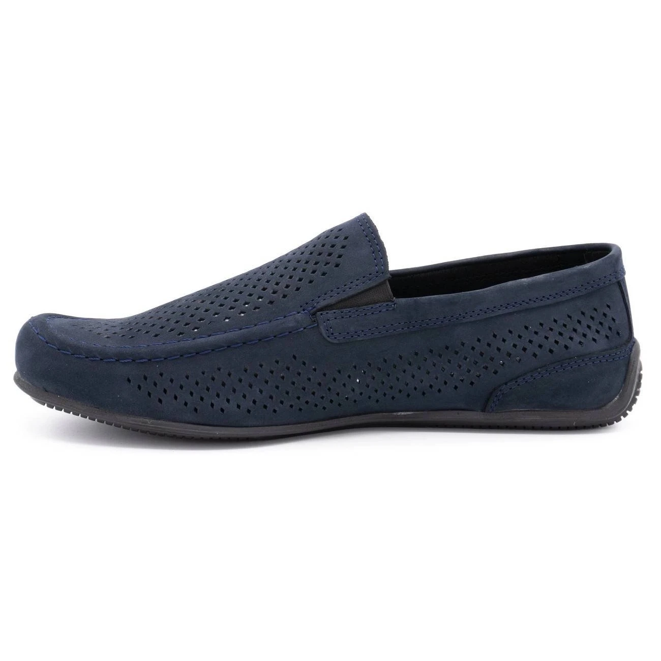 Polbut Mocassins Homme Cuir 2105P Bleu Marine