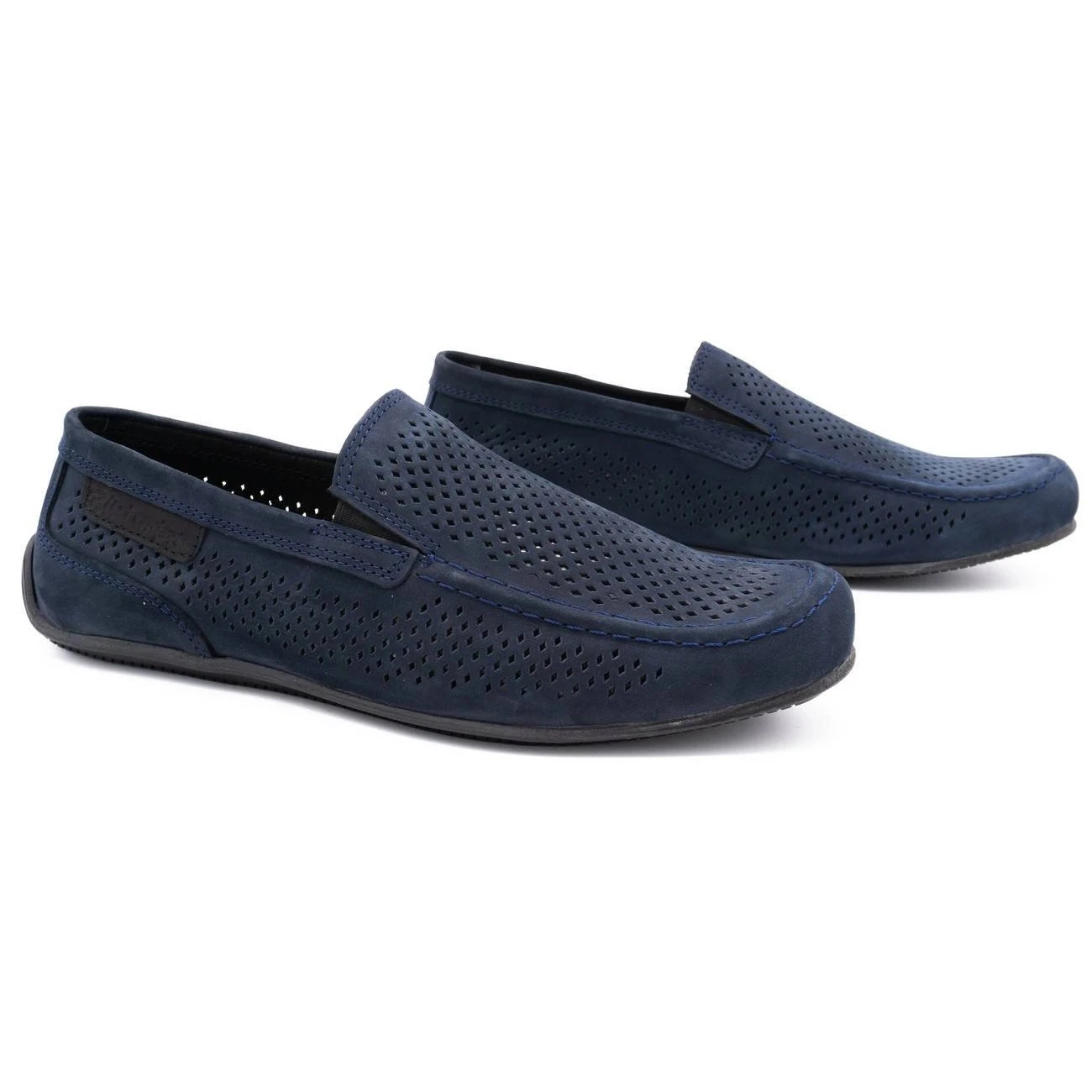 Polbut Mocassins Homme Cuir 2105P Bleu Marine – Image 2