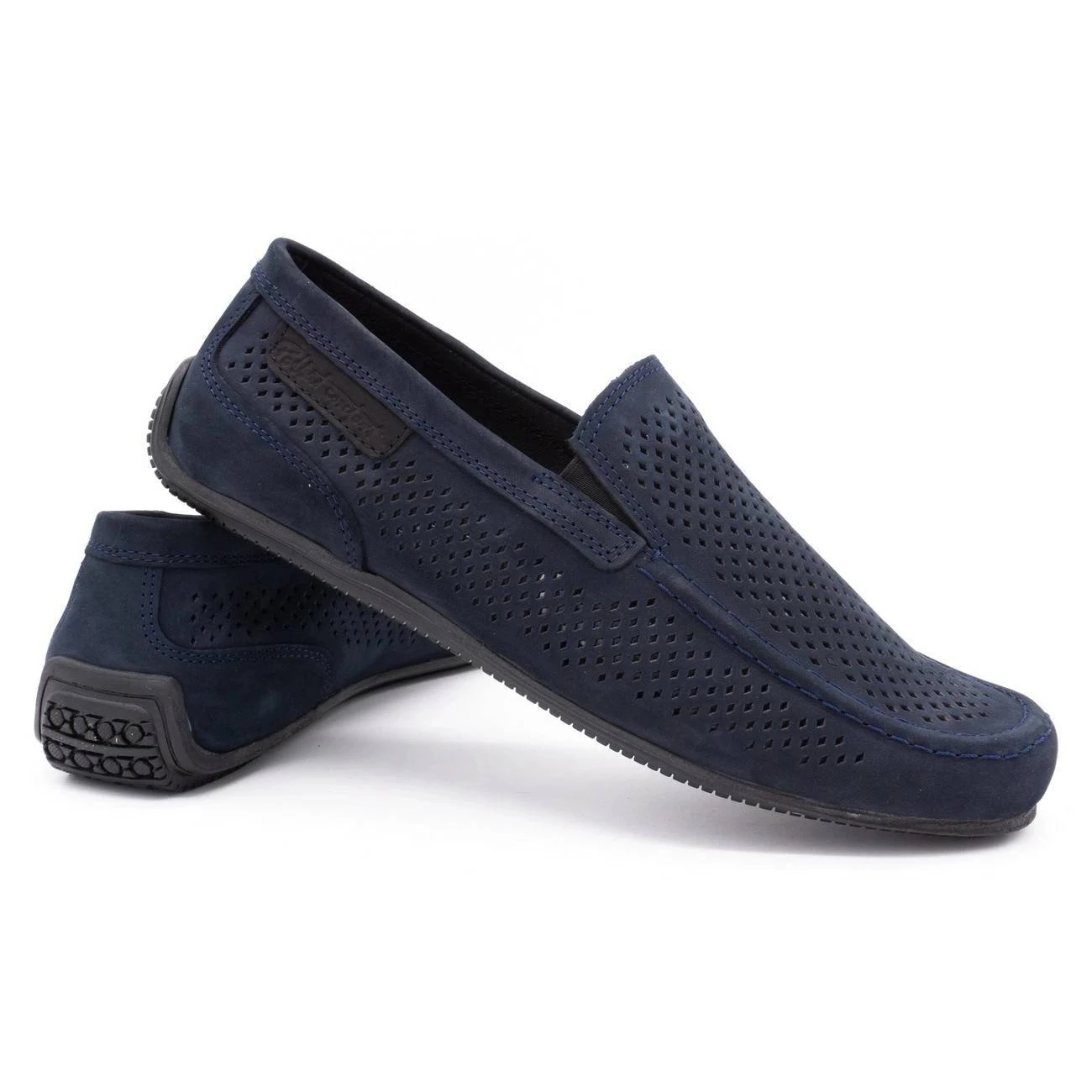 Polbut Mocassins Homme Cuir 2105P Bleu Marine – Image 4