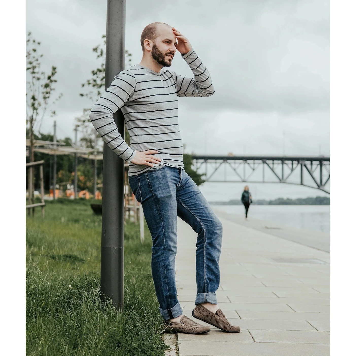 Polbut Mocassins Homme Cuir 2105P Bleu Marine – Image 7