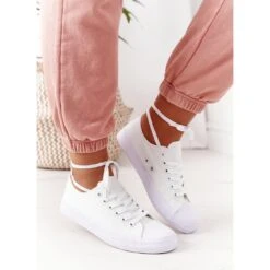 PS1 Baskets Classiques Femme Blanc Omerta Blanche