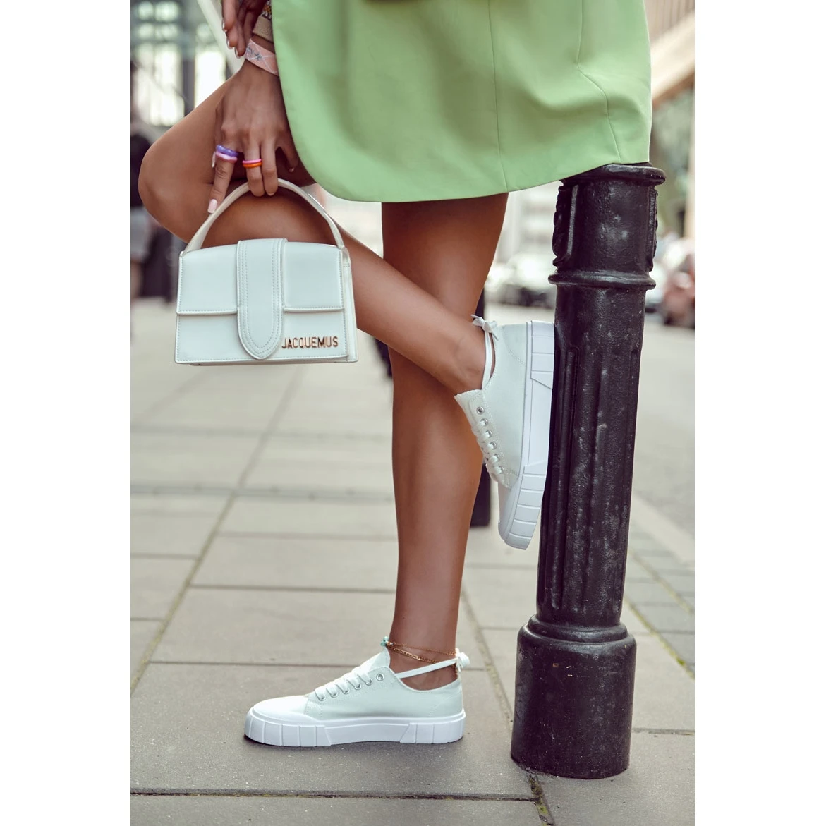 PS1 Baskets Pour Femmes Sur La Plate-forme White Comes Blanche – Image 7