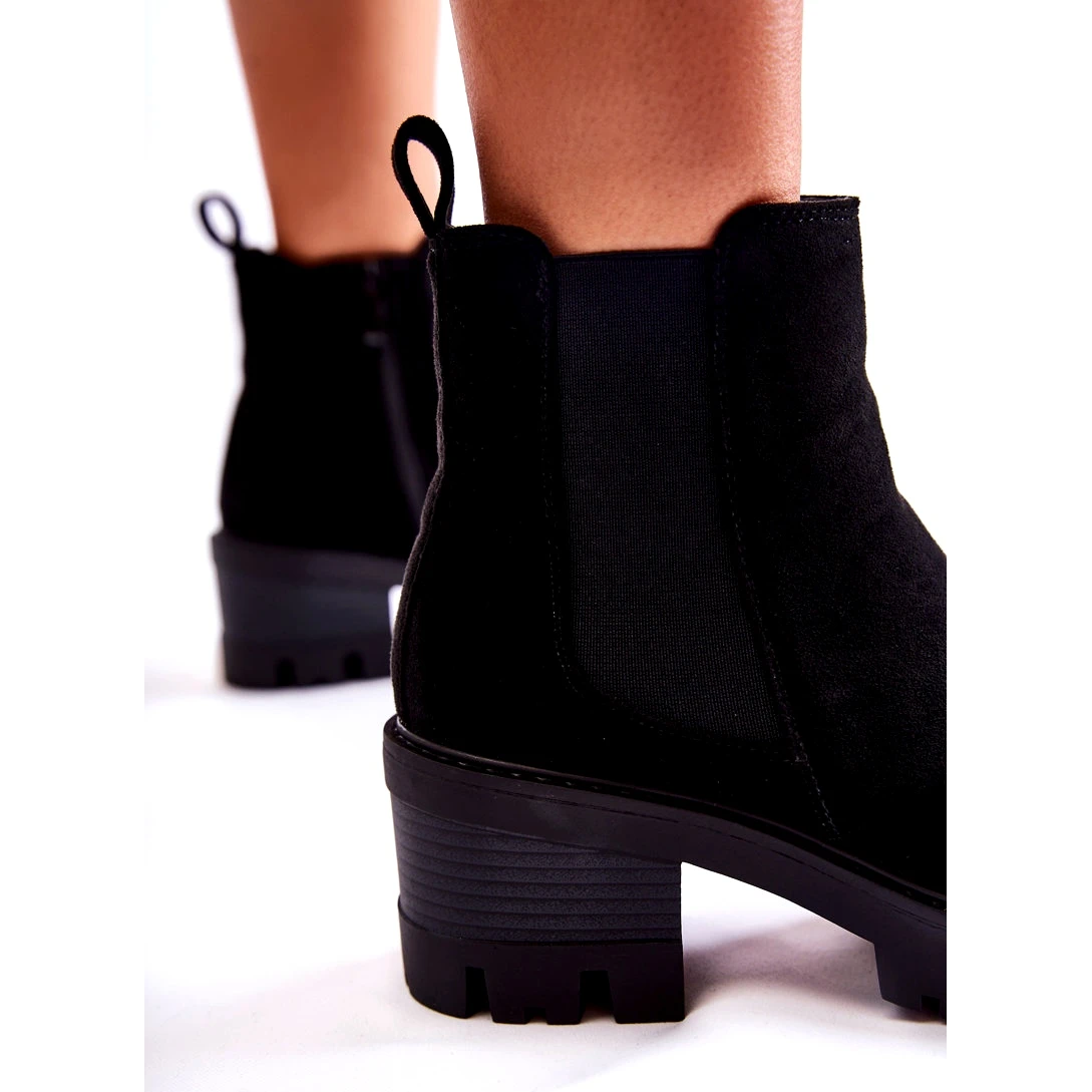 PS1 Bottes Chaudes Pour Femmes Avec Une Fermeture éclair, Noir Lenaris Le Noir – Image 4