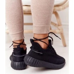 PS1 Chaussures De Sport Femme Sneakers Noir Amazing Le Noir