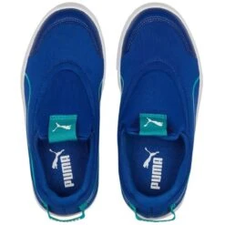 Puma Courtflex V2 Slip On Ps Jr 374858 11 Bleu