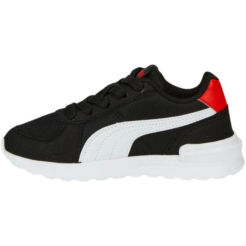 Puma Graviton Ac PS Jr 381988 11 Blanche Le Noir Rouge – Image 2