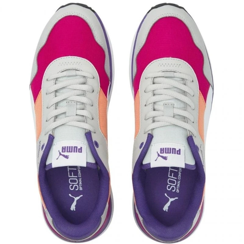 Puma R78 Voyage W 380729 08 Blanche Violet Rose Gris Multicolore – Image 2