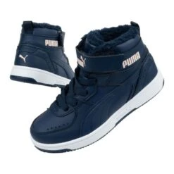 Puma Rebound Jr 375479 05 Bleu Marin