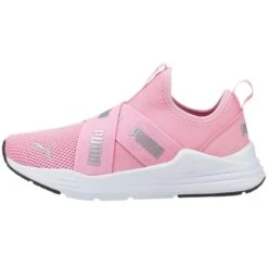 Puma Wired Run Slip On Été Jr 383732 01 Rose