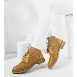 Richelieu Ajouré Marron Ortensia Brun