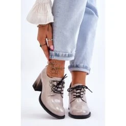 S.Barski Talons Hauts à La Mode Gris Clair Darren