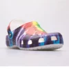 Sabots Crocs Tie Dye Graphic Jr 206995-90H Multicolore