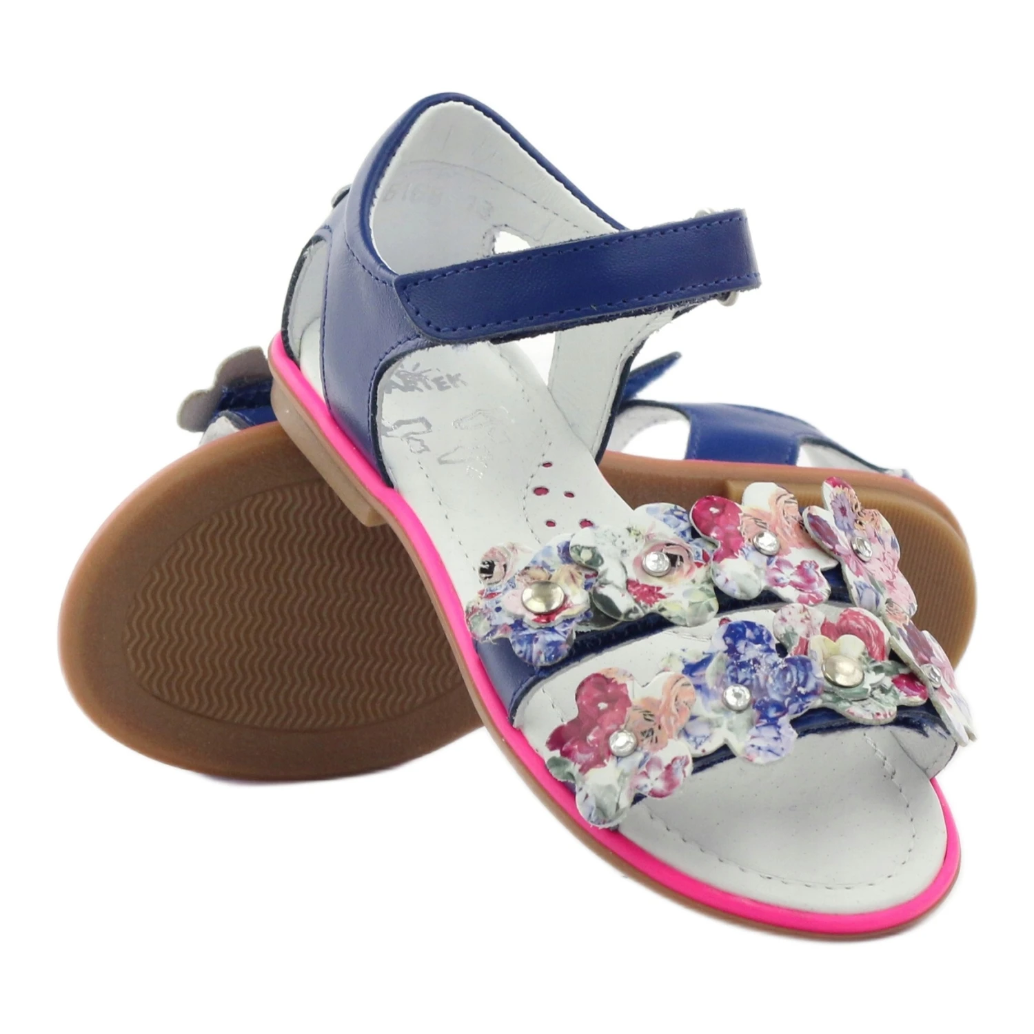 Sandales Gladiateur Bartek 16168 Bleuet Rose Multicolore Multicolore – Image 3