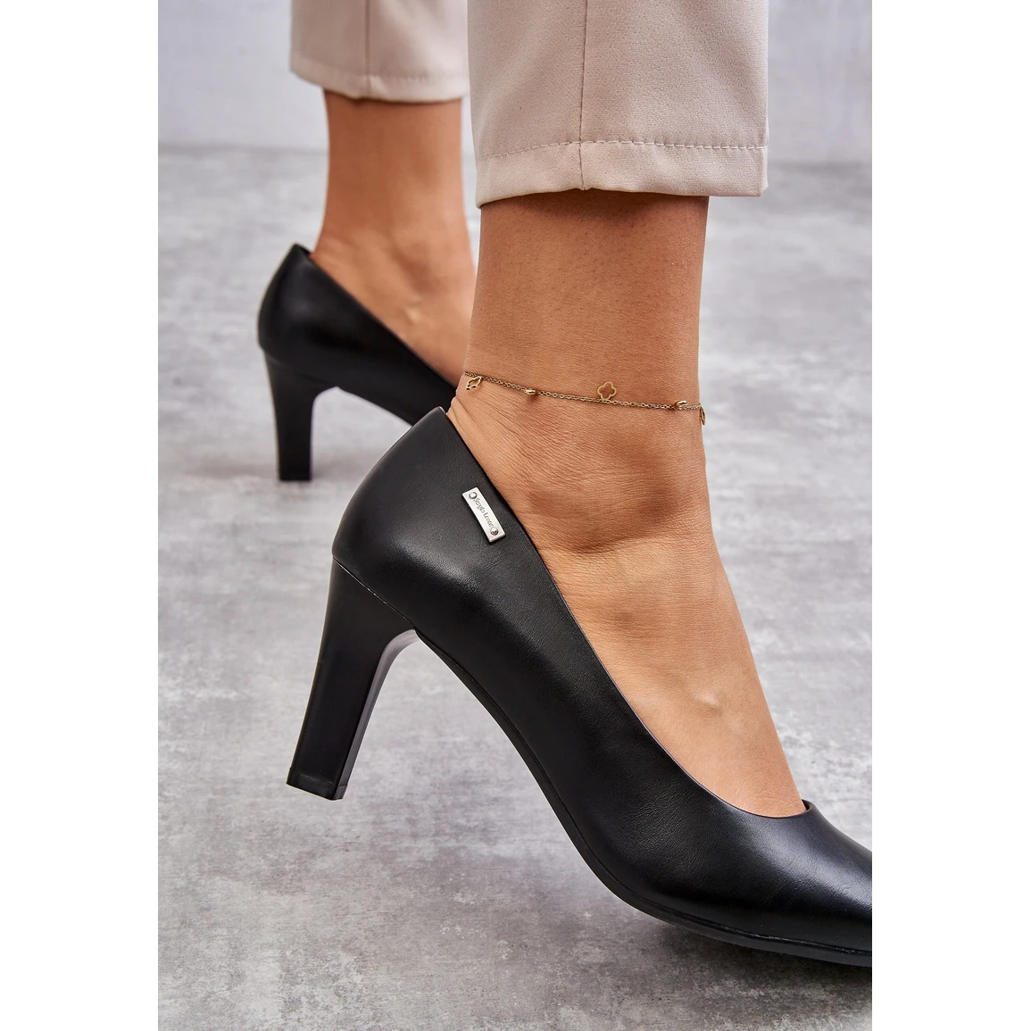 Sergio Leone Escarpins Femme Noir Orsola Le Noir – Image 6