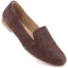 Slip-on Confortables En Cuir Suédé Marron S.Barski LR29515 Brun
