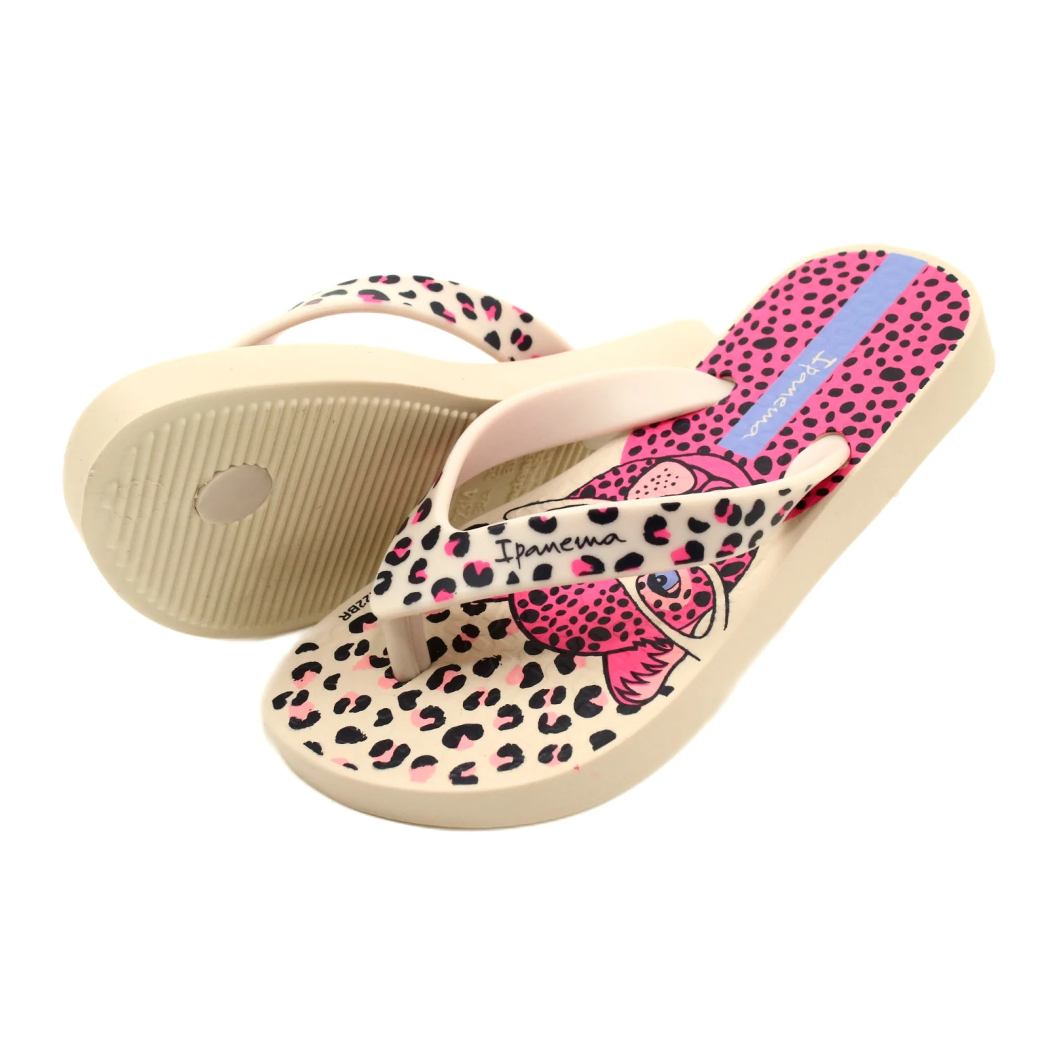 Tongs Léopard Ipanema 26851 AF798 Beige/Rose – Image 4