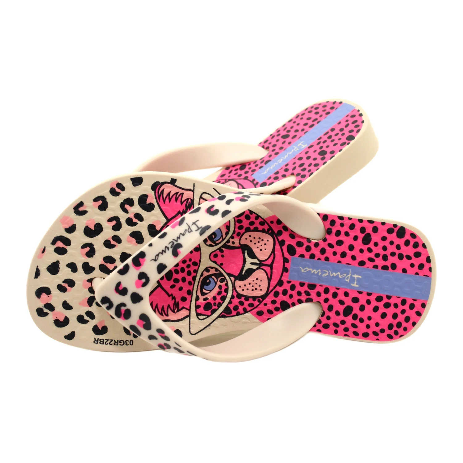 Tongs Léopard Ipanema 26851 AF798 Beige/Rose – Image 5