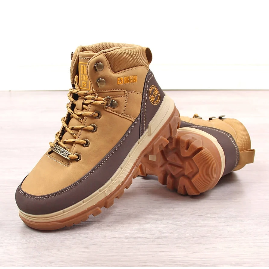 Trapery Chaussures Trekking Jeunesse Chameau Big Star KK274221 Brun – Image 3