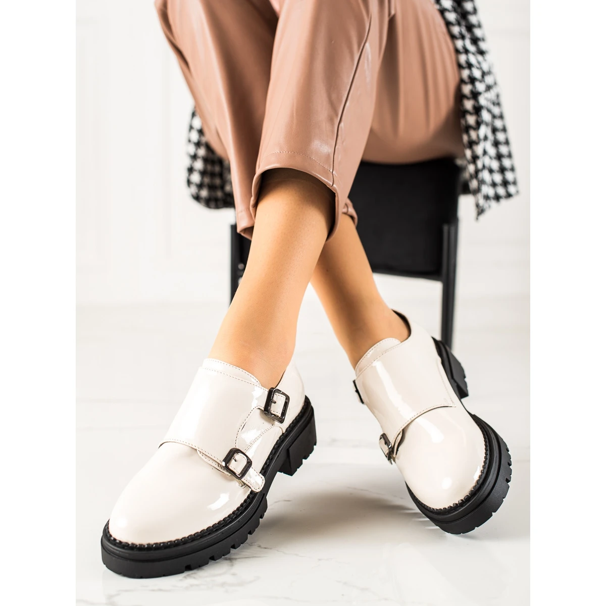 TRENDI Chaussures La.Fi à La Mode Beige – Image 2