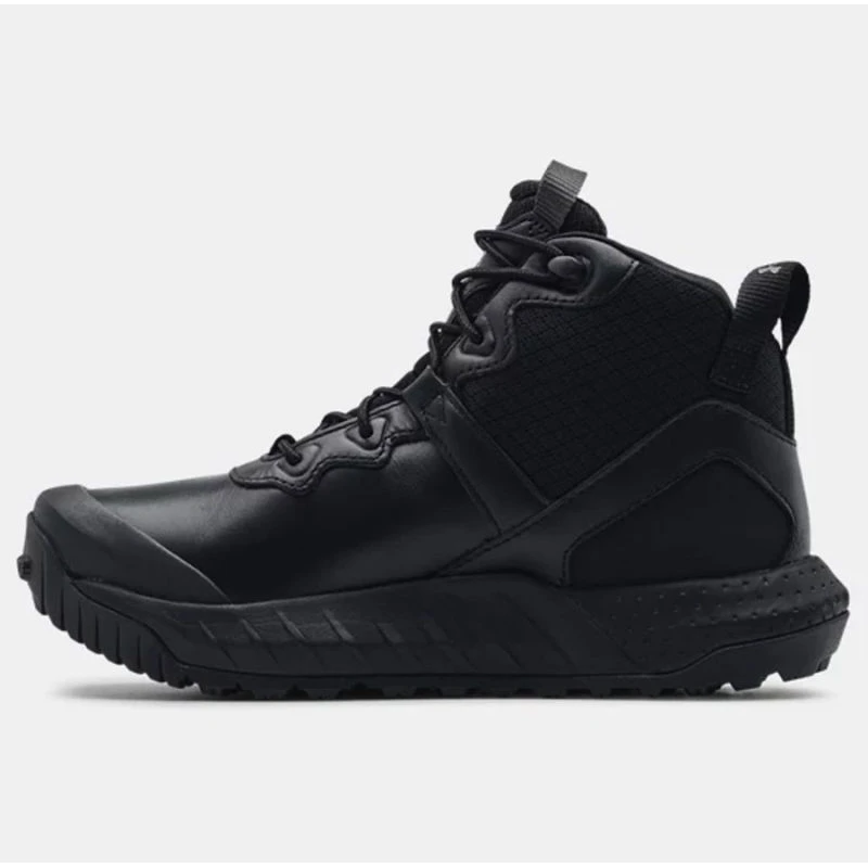 Under Armour Chaussures W Mg Valsetz Mid Lthr Wp W 3024335 001 Le Noir