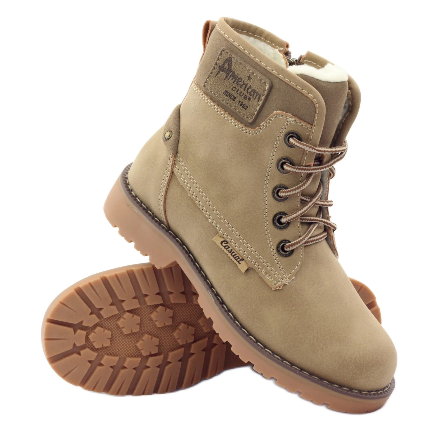 Vestes Chaudes Timber American Club 1904 Beige – Image 3