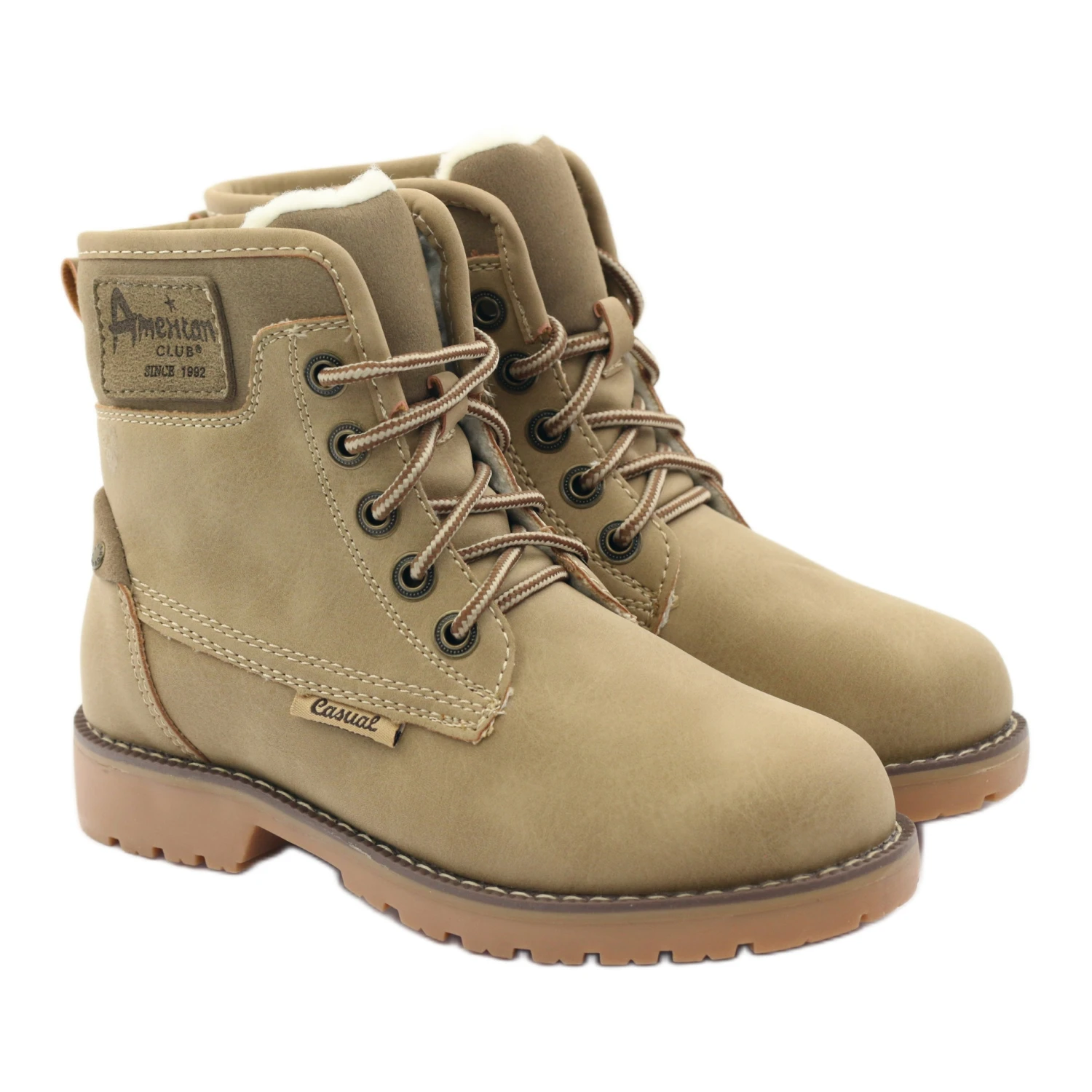 Vestes Chaudes Timber American Club 1904 Beige – Image 4