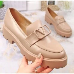 Vinceza 16380 Talons Hauts Et Chaussures à Plateforme Beiges Pour Femmes