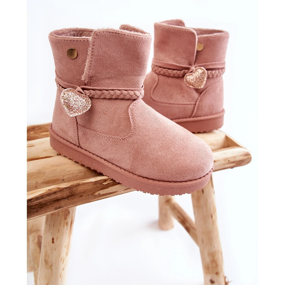 Vinceza Bottes De Neige Enfant Rose May – Image 3