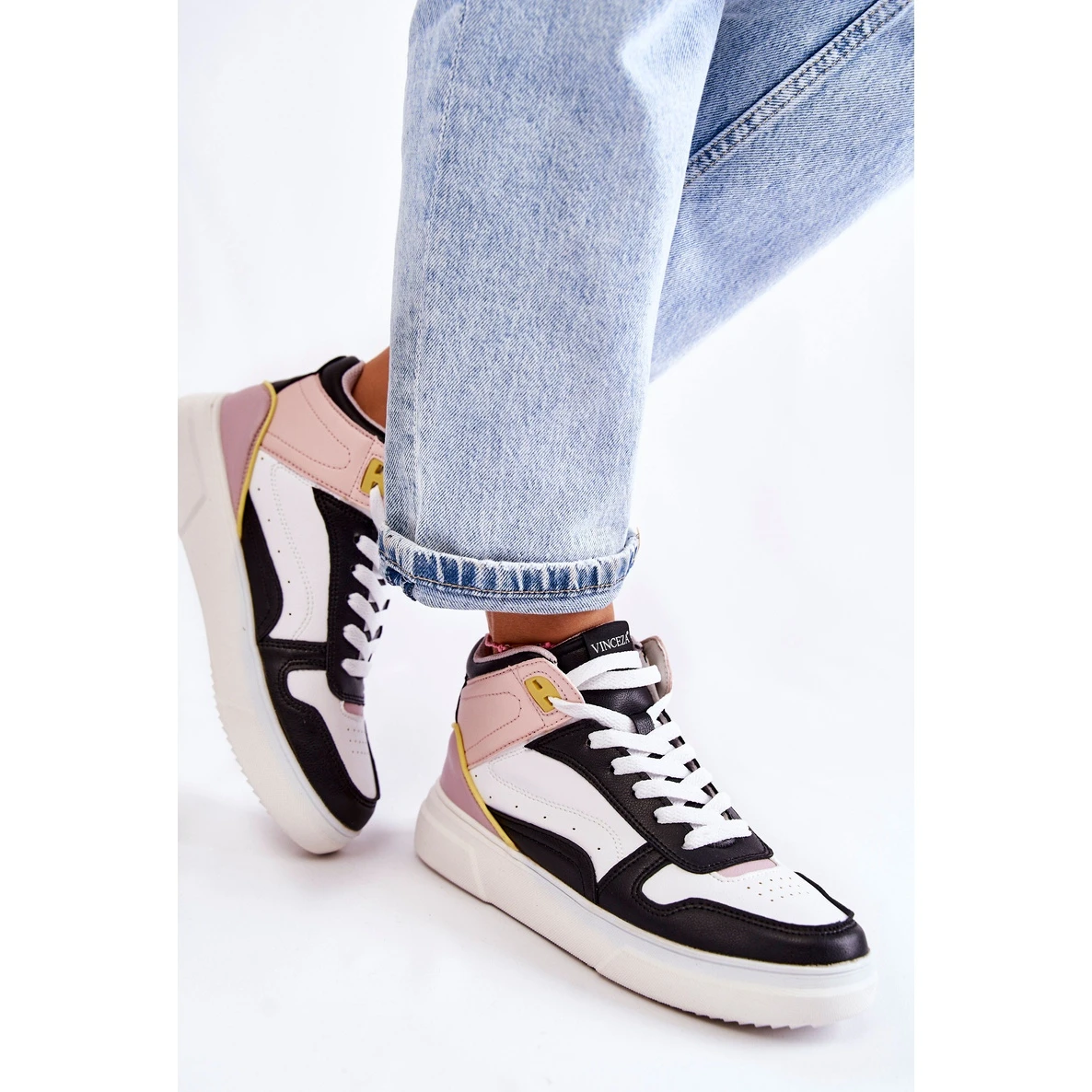 Vinceza Chaussures De Sport Hautes Pour Femmes Multicolore Silje