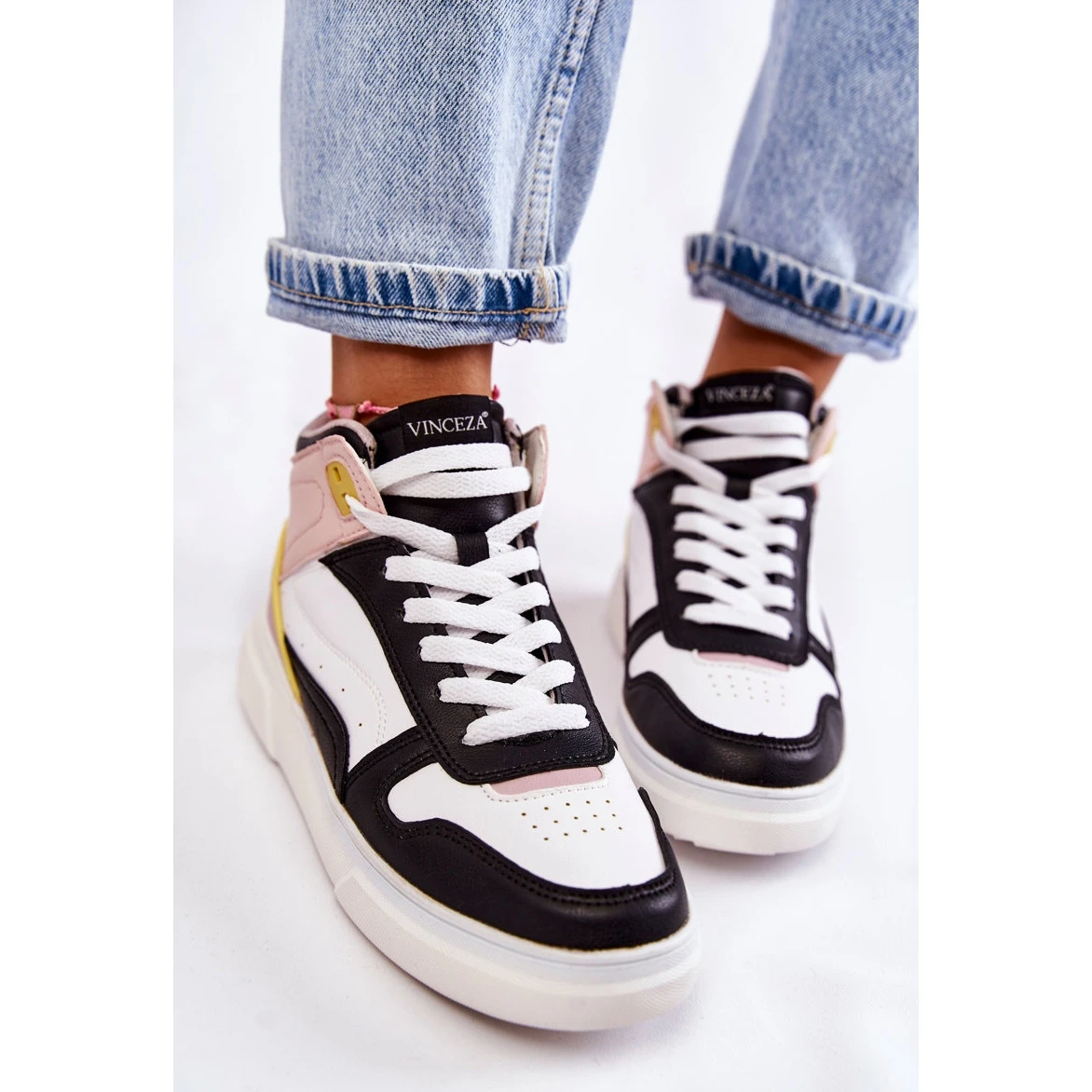 Vinceza Chaussures De Sport Hautes Pour Femmes Multicolore Silje – Image 2