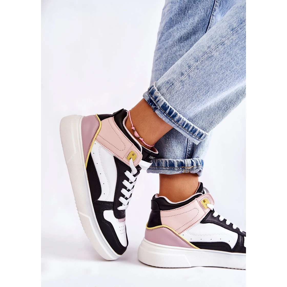 Vinceza Chaussures De Sport Hautes Pour Femmes Multicolore Silje – Image 3