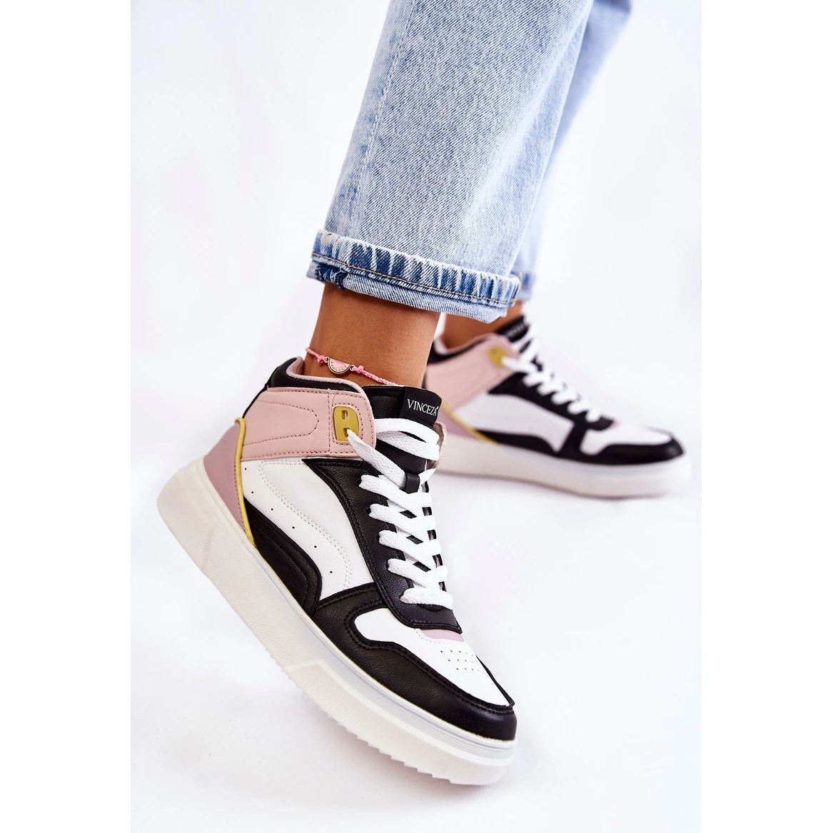 Vinceza Chaussures De Sport Hautes Pour Femmes Multicolore Silje – Image 7