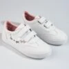 W. Potocki Chaussures De Sport Velcro Pour Filles Potocki Blanc Blanche