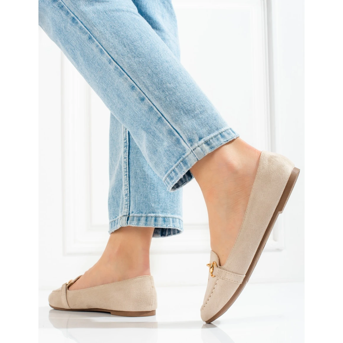 W. Potocki Mocassins Beiges Pour Femmes De Chez Potocki – Image 2