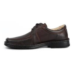 WASAK Chaussures Décontractées En Cuir Pour Hommes 0078W Marron Brun