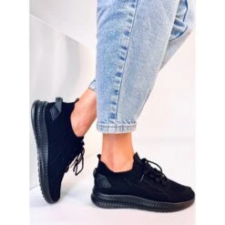 Zewa Chaussettes Noires Chaussures De Sport Le Noir